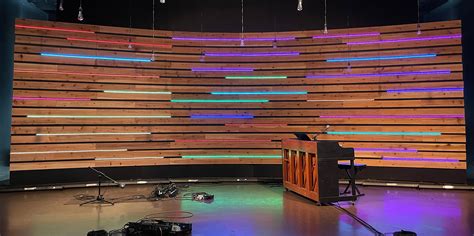 Curved Wall - Church Stage Design Ideas