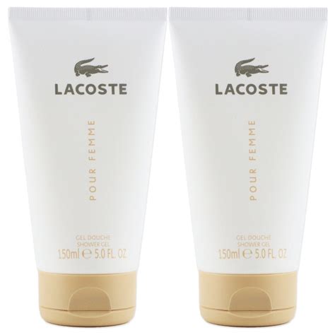 Lacoste Pour Femme X Ml Shower Gel Duschgel Set Bei Riemax