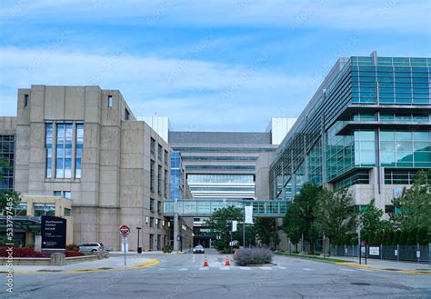 University of Chicago Hospital Complex consisting of multiple connected ...