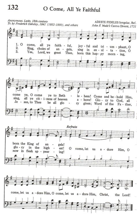 O Come Chords All Ye Faithful 9