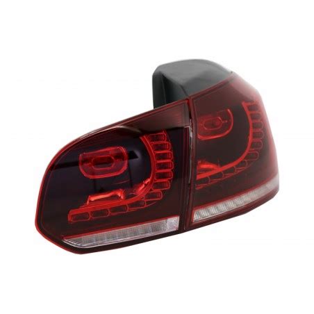 Feux Vw Golf Full Led Rouge Fum Clignotants Dynamique