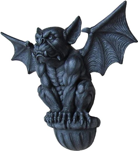 Large Indoor Outdoor Medieval Gargoyle Statue Architectural Wall ...