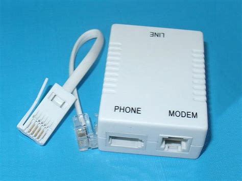 ADSL сплиттер RJ11 | Комплектующие модема | Fuxin Electronics