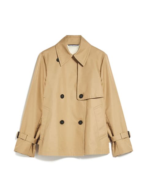 Water Repellent Gabardine Trench Coat Beige Weekend Max Mara