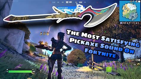 Tropic Axe Pickaxe Fortnite Gameplay This Uncommon Pickaxe Sound Was