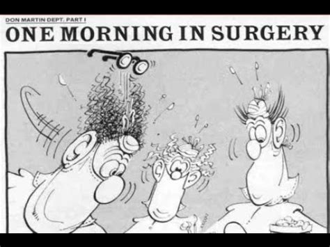 One Morning In Surgery MAD S Don Martin Cartoon YouTube