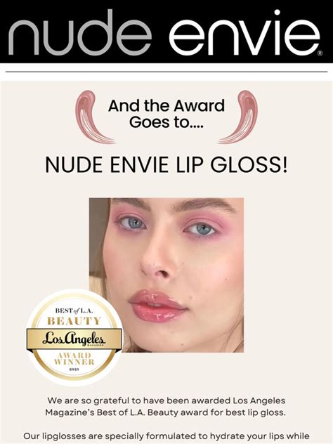 Nude Envie And The Award Goes To NUDE ENVIE Milled