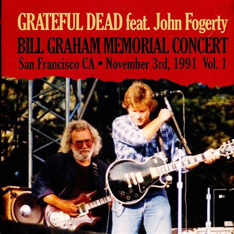 Grateful Dead Bill Graham Memorial Volume 1 Feat John Fogerty Vinyl Lp 2023 Eu