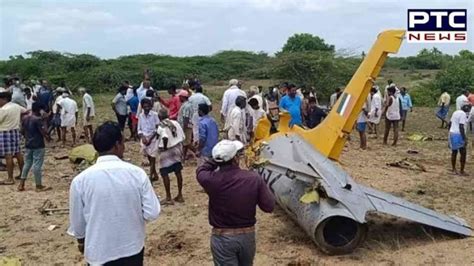 Iafs Trainer Aircraft Surya Kiran Crashes Near Karnatakas