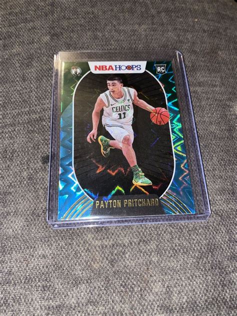 2020 21 Payton Pritchard RC NBA Hoops 204 Teal Explosion Boston