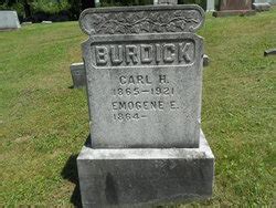 Emogene E Dye Burdick 1864 inconnu Mémorial Find a Grave