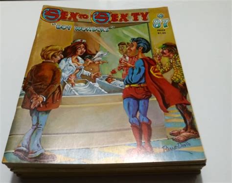 Vintage Lot Sex To Sexty Adult Humor Risque Comic Books 11 Different