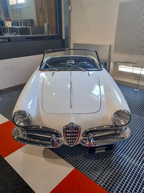 Alfa Romeo Giulietta Spider At Museum In Romanshorn Editorial Photo