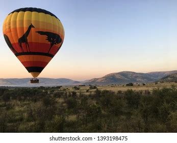 South Africa Hot Air Balloon Safari Stock Photo 2226604983 Shutterstock