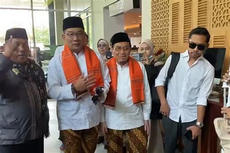 Ridwan Kamil Suswono Daftar Bakal Cagub Dan Cawagub Diantar Perwakilan