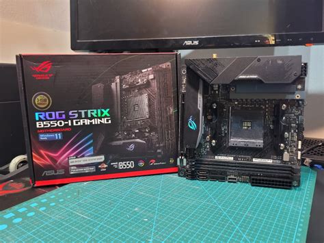 Asus Rog Strix B550i Gaming Motherboard Amd Am4 Computers And Tech Parts And Accessories Computer