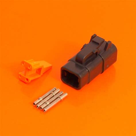 Dtm Sb Deutsch Dtm Way Plug Connector Kit Way Components