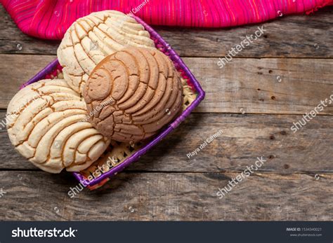 Traditional Mexican Sweet Bread Vanilla Chocolate Stock Photo Edit Now