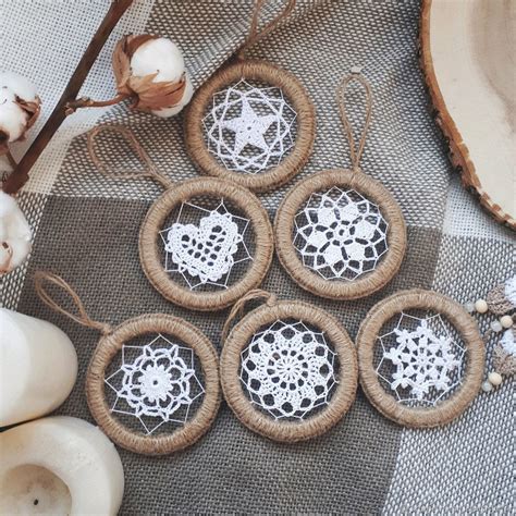 Маленький ловец снов с вязаными перьями или бахромой в интернет ...