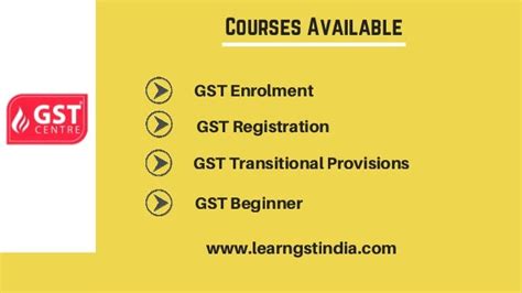 Gst Certification Course