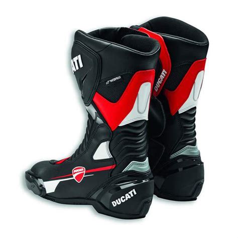 Ducati Corse Motorcycle Riding Boots Custom Racing Wears