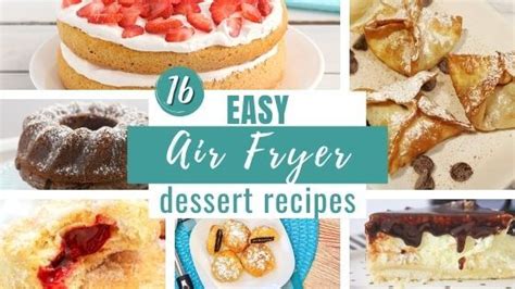 Easy And Delicious Air Fryer Dessert Recipes Budgeting For Bliss