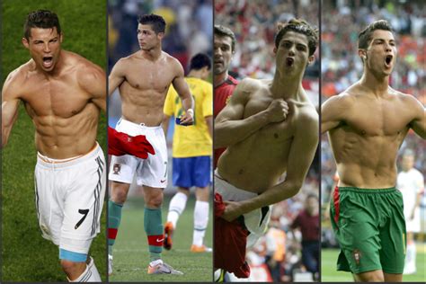 L Volution Physique De Cristiano Ronaldo