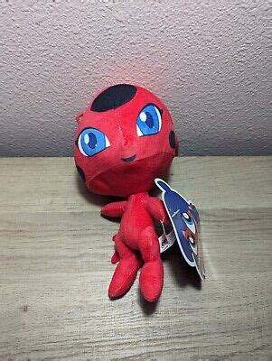 Nwt Miraculous Ladybug Zag Chibis Plush Toy Factory Tikki New Ebay