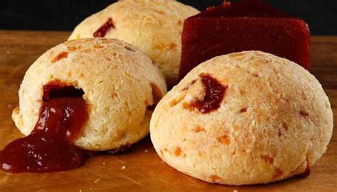 Pão de queijo goiabada Receitas Maravilhosa