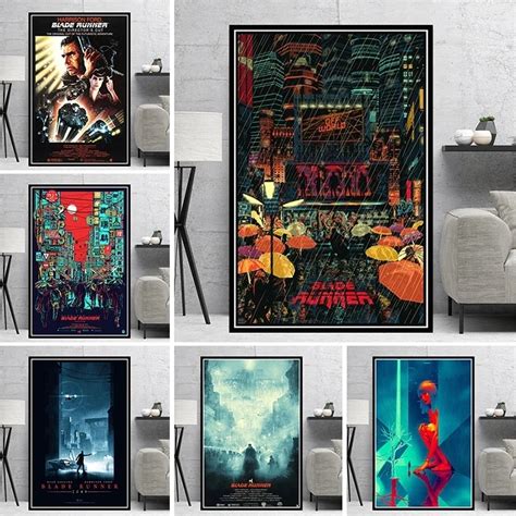 Carteles E Impresiones De Pel Cula Blade Runner Pintura En Lienzo Arte