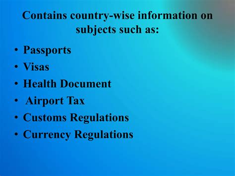 Travel Documentation | PPTX