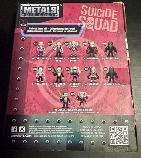 Jada Toys Metals Die Cast Dc Comics The Joker Boss Suicide Squad Free