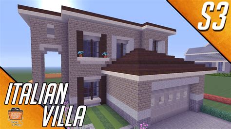 Lets Build An Italian Villa In Minecraft Part 1 House 1 Season 3