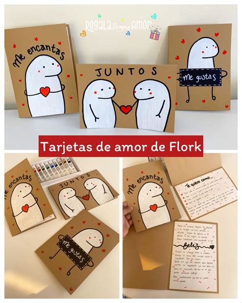 Tarjetas De Flork De Amor Y Amistad Tarjetas Creativas