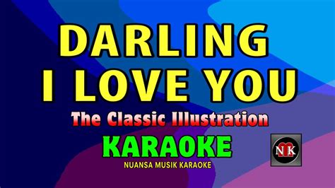 Darling I Love You Karaoke The Classic Illustration Darling I Love