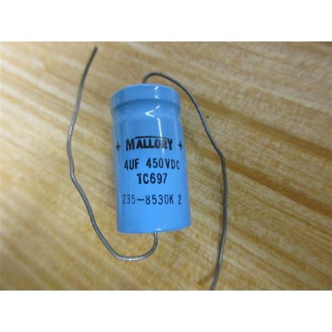 Mallory TC697 Cornell Dubilier Capacitor 4UF 450VDC New No Box Mara