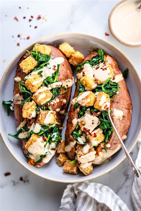 Vegan Stuffed Sweet Potatoes Recipe Healthy Gluten Free