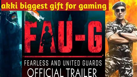 FAUG Game FAU G Trailer FAUG Gameplay FAUG Game Release Date Faug