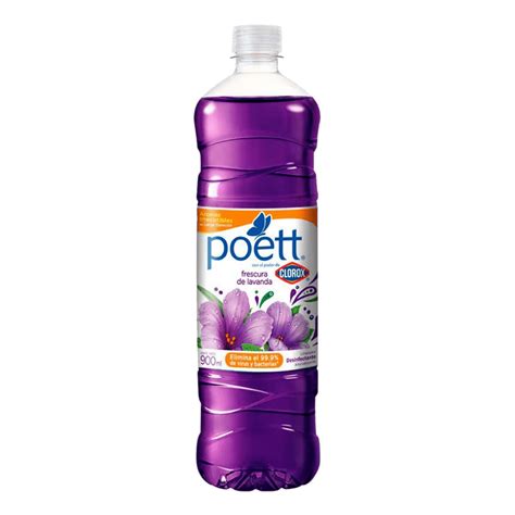 Limpiador Piso Desinfectante 900 Ml Lavanda Poett Distribuidora Manzano