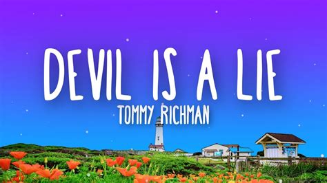 Tommy Richman Devil Is A Lie Lyrics Youtube