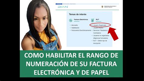 Como Habilitar El Rango De Numeraci N De Su Factura Electr Nica Y De