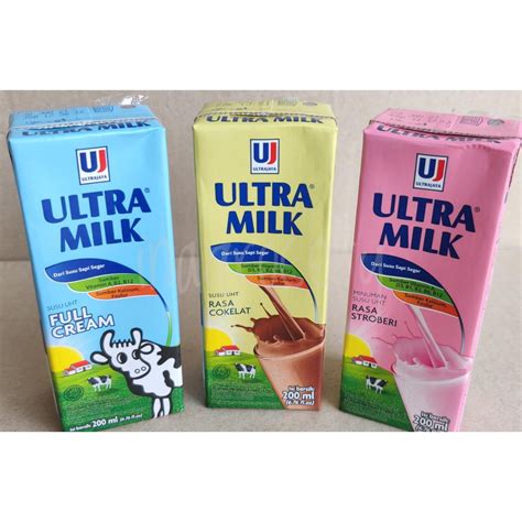 Jual Ultra Milk All Variant Ml Shopee Indonesia