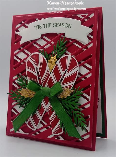 Stampin Up Sweet Candy Cane Christmas Creative Stamping Designs