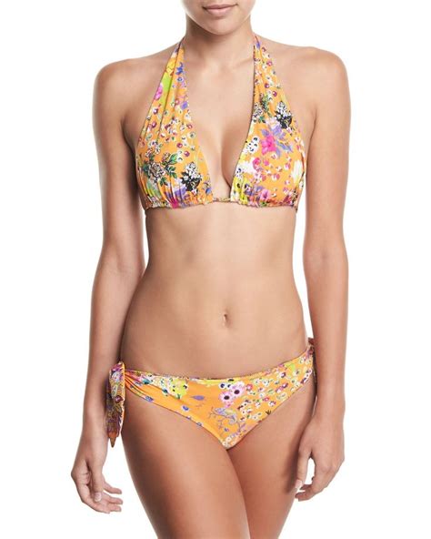 Etro Reversible Printed Bikini Swim Set Swim Bikinis String Bikinis