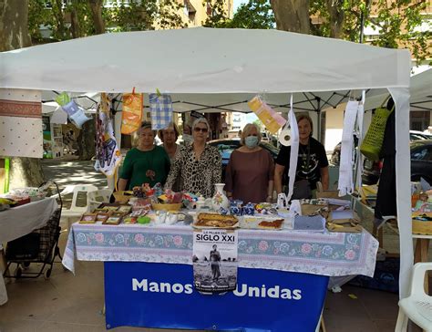 Mercadillo Solidario En Xativa ONG Manos Unidas