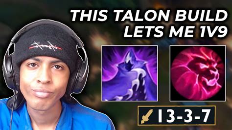 THIS NEW TALON BUILD LETS ME HARD CARRY IN DIAMOND ELO YouTube