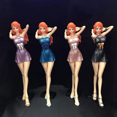 Aliexpress Buy NEW Hot Length 24cm Sexy One Piece Nami Dress Action Figure Toys Doll