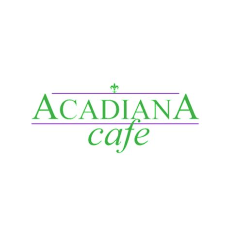 Menus — Acadiana Cafe