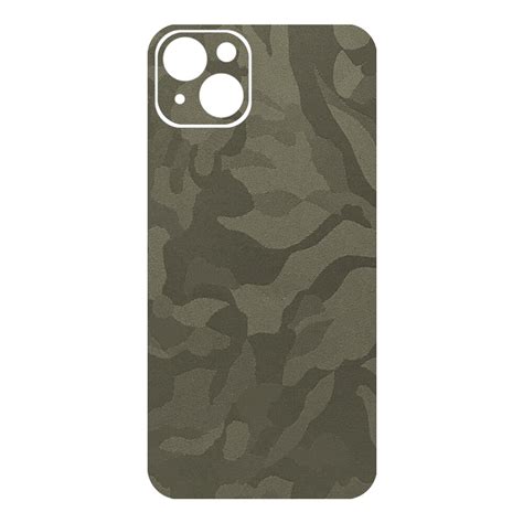 Folie Skin SILKASE Pentru Apple IPhone 14 Plus Camo Verde Protectie