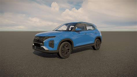 Hyundai Creta 2023 - 3D Model by AlphaGroup